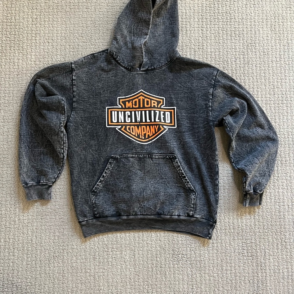 Gray Hoodie Jacket - image 1